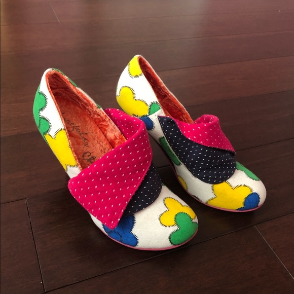Irregular Choice Shoes - Quirky Cloth Pumps